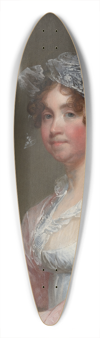 Gilbert Stuart - Portrait of Mrs. Jonathan Mason 39.3 inch art pintail longboard deck