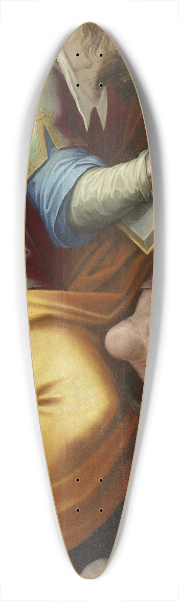 Giorgio Vasari - Saint Luke 39.3 inch art pintail longboard deck