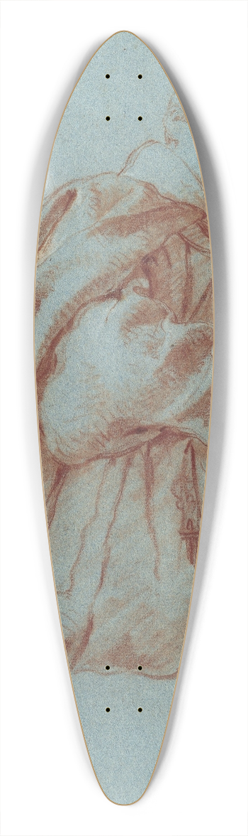 Giovanni Battista Tiepolo - Saint Pascal Baylon 39.3 inch art pintail longboard deck