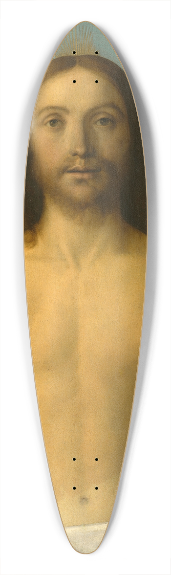 Giovanni Bellini - Christ Blessing 39.3 inch art pintail longboard deck