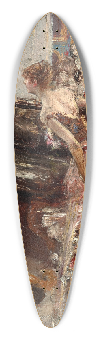 Giovanni Boldini - Recital 39.3 inch art pintail longboard deck