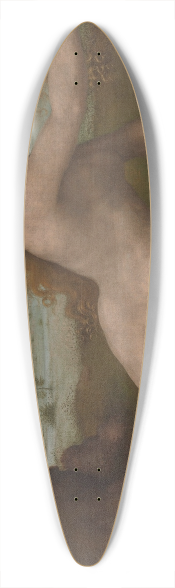 Giuliano Bugiardini - Eve 39.3 inch art pintail longboard deck