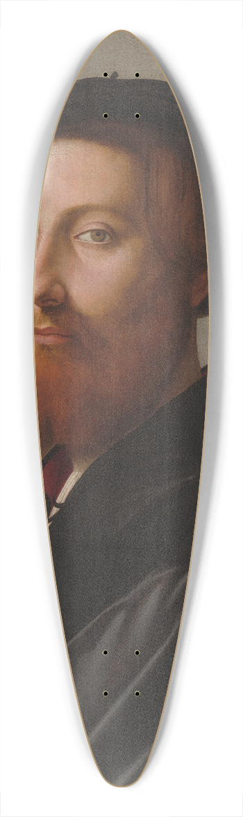 Giuliano Bugiardini - Leonardo de Ginori 39.3 inch art pintail longboard deck