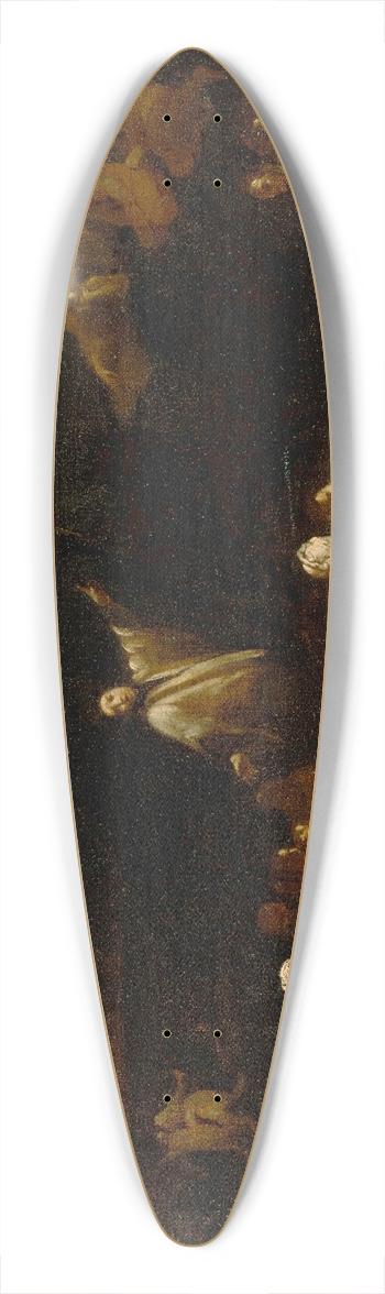 Giuseppe Maria Crespi - The Mission 39.3 inch art pintail longboard deck