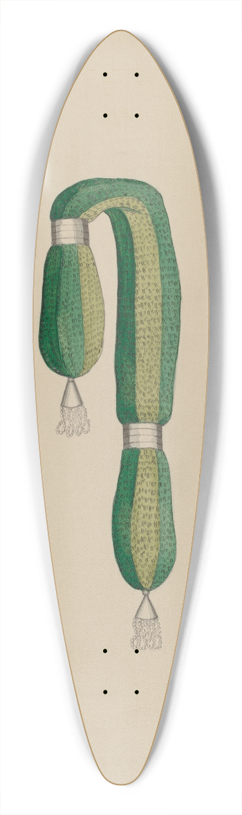Gladys Cook - Coin Purse 39.3 inch art pintail longboard deck
