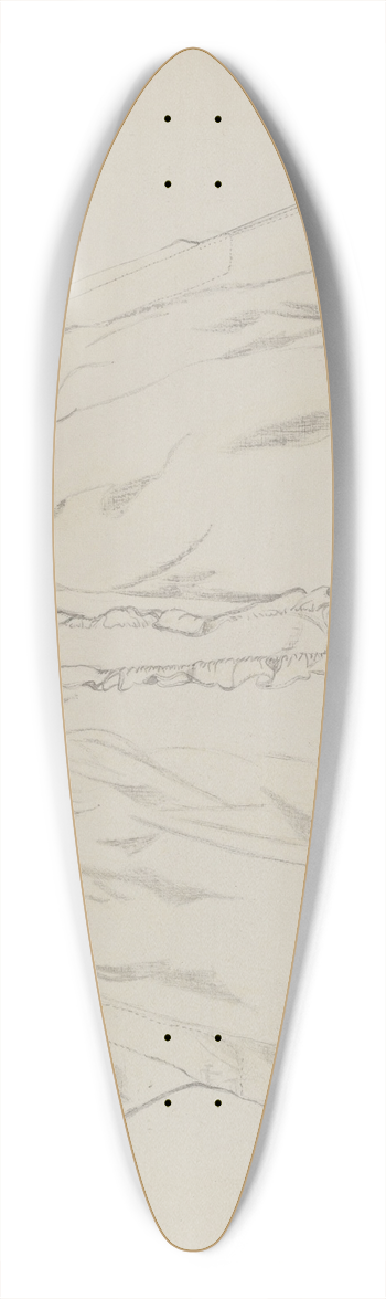 Gladys C. Parker - Chemise 39.3 inch art pintail longboard deck