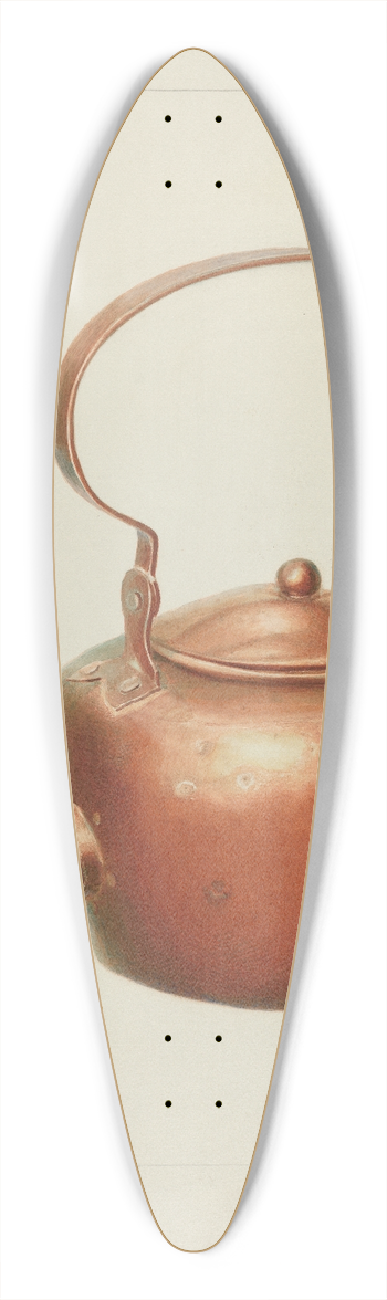 Gordon Saltar - Copper Kettle with Spout 39.3 inch art pintail longboard deck