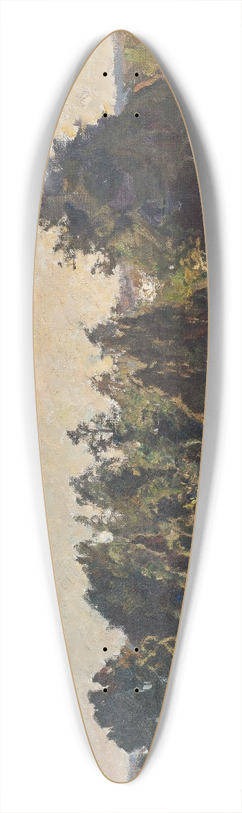 Gottfrid Kallstenius - Towards Evening. Hors in The Tjust archipelago 39.3 inch art pintail longboard deck