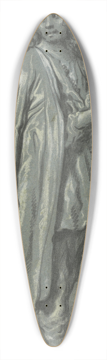 Govert Flinck - A Young Man Standing 39.3 inch art pintail longboard deck
