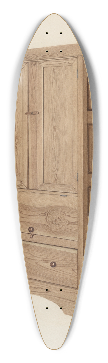 Grace Bolser - Cabinet 39.3 inch art pintail longboard deck