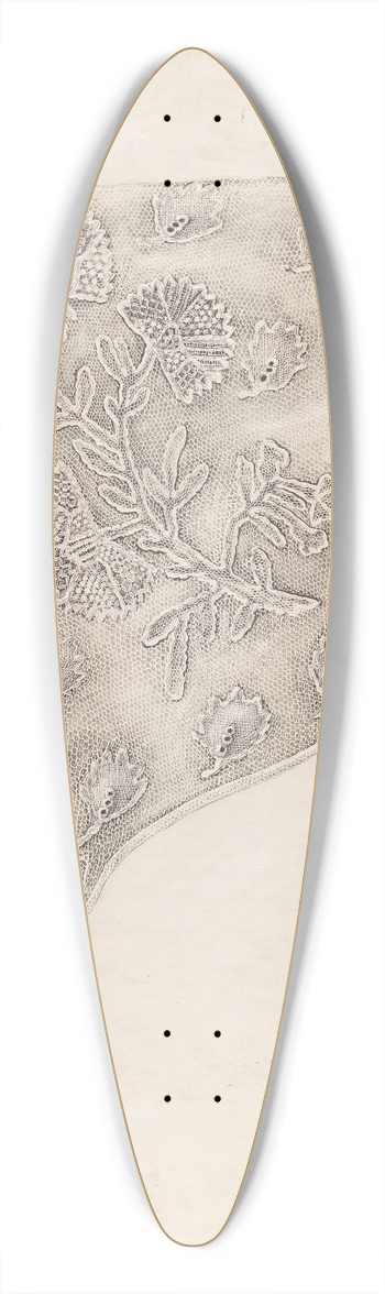 Grace Halpin - Infants Cap 39.3 inch art pintail longboard deck