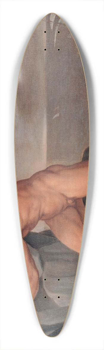 Guido Reni - Polyphemus 39.3 inch art pintail longboard deck
