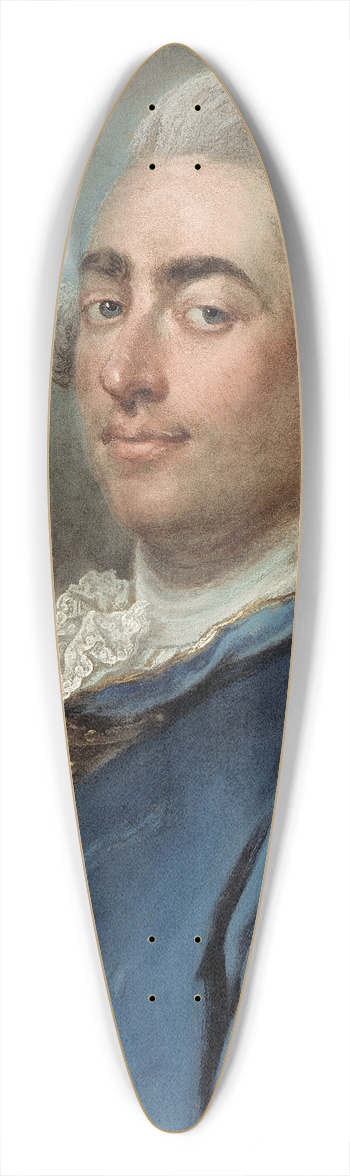 Gustaf Lundberg - A Young Aristocrat 39.3 inch art pintail longboard deck