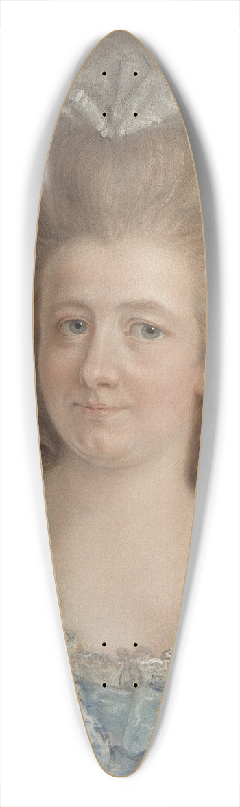 Gustaf Lundberg - Baroness Maria Sofia Juliana Von Blixen 39.3 inch art pintail longboard deck