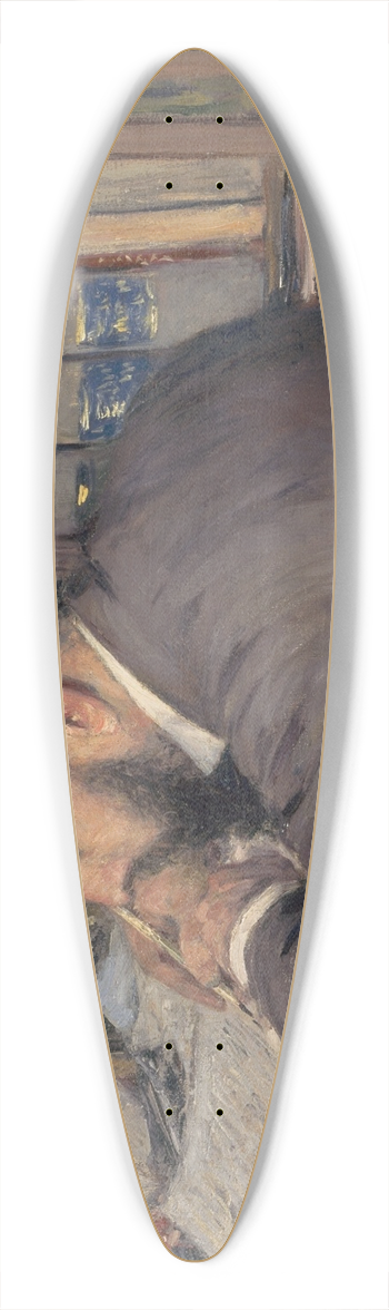 Gustave Caillebotte - Henri Cordier 39.3 inch art pintail longboard deck