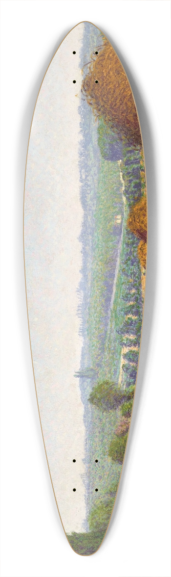 Gustave Cariot - Les Meules 39.3 inch art pintail longboard deck