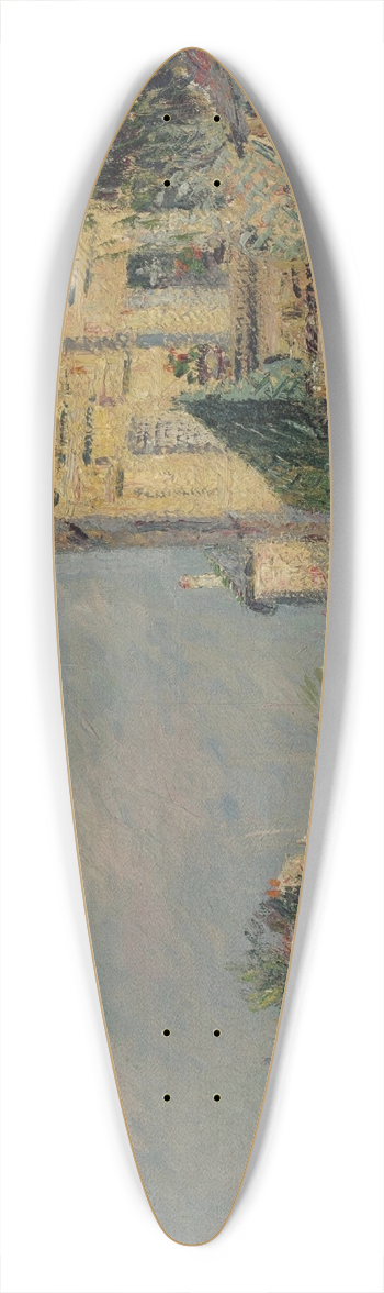 Gustave Loiseau - Environs de Paris 39.3 inch art pintail longboard deck