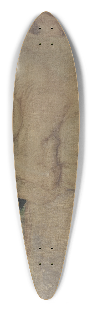 Gustave Van de Woestijne - Peasant (The Answer) 39.3 inch art pintail longboard deck