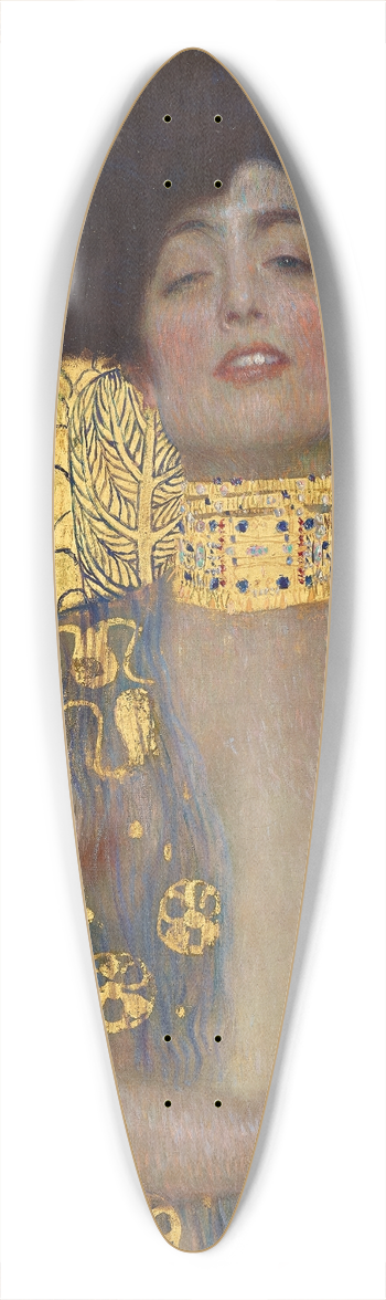 Gustav Klimt - Judith 39.3 inch art pintail longboard deck