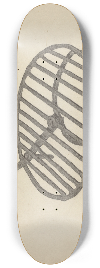 American 20th Century - Warmer 8.25 inch art skate deck