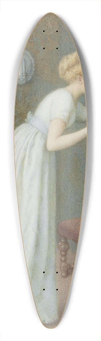 Gustavus Arthur Bouvier - The Lacquer Cabinet 39.3 inch art pintail longboard deck