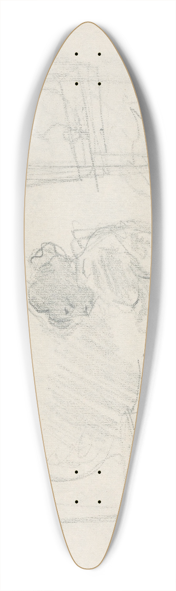 Gustv Mall - Sediaca 39.3 inch art pintail longboard deck