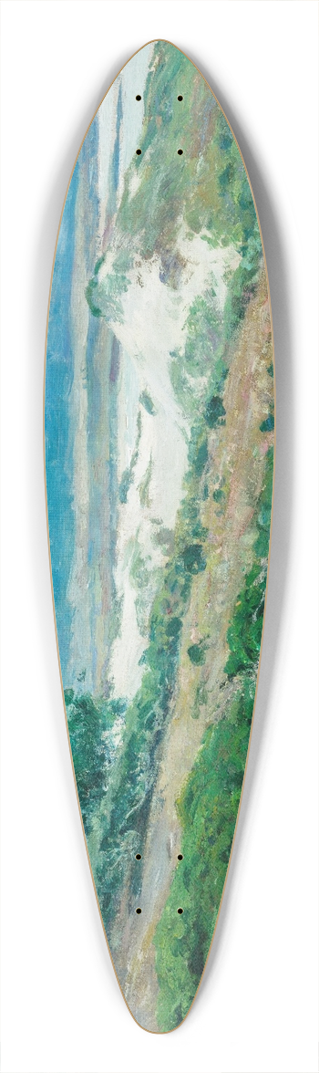 Guy Rose - Carmel Dunes 39.3 inch art pintail longboard deck