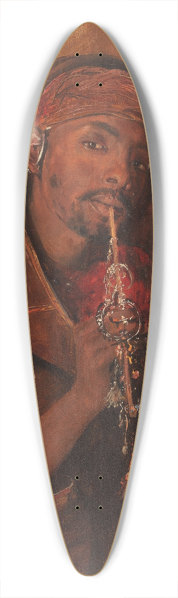 Gyula Tornai - The smoker 39.3 inch art pintail longboard deck