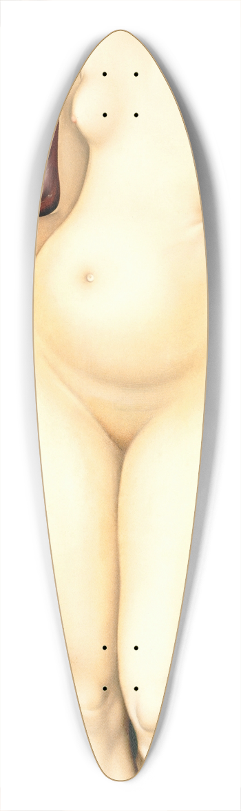 Hans Baldung - Venus en Amor 39.3 inch art pintail longboard deck