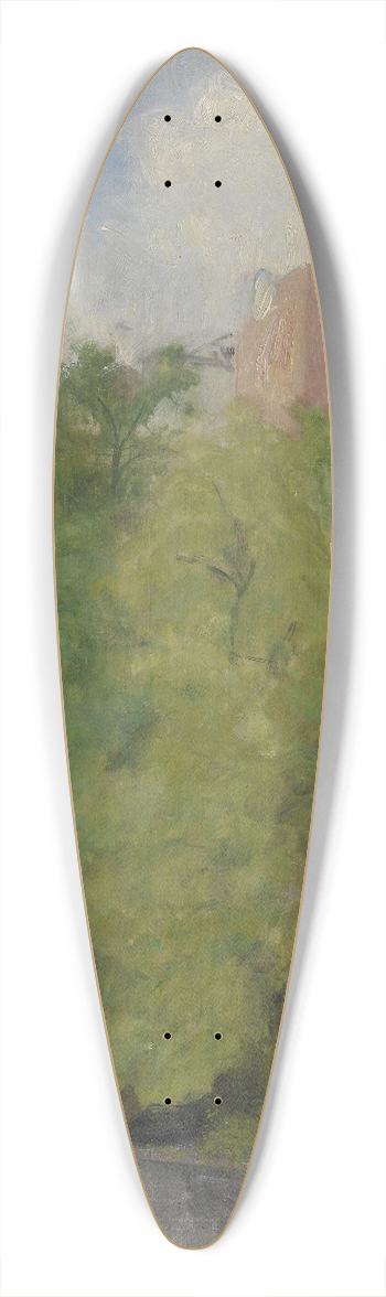 Hans Heyerdahl - From Montmartre 39.3 inch art pintail longboard deck