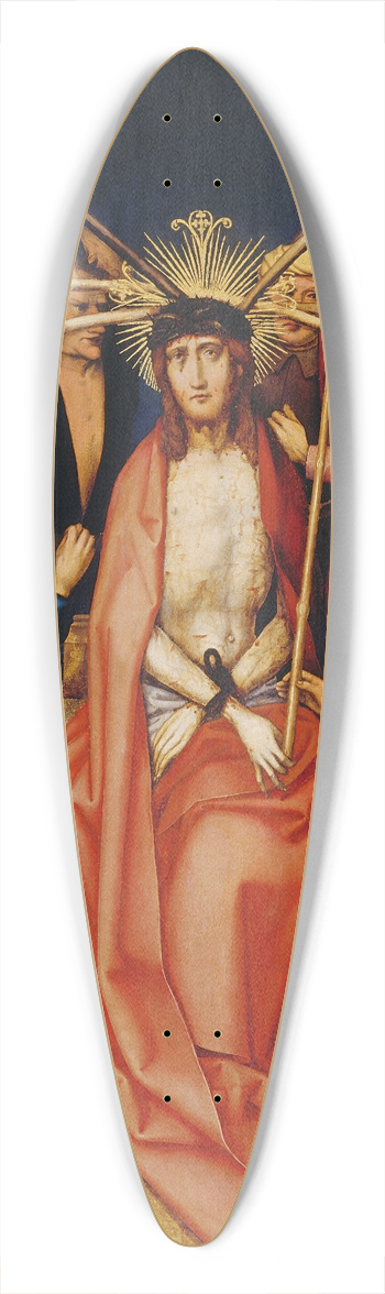 Hans Holbein The Elder - Christ Crowned with Thorns 39.3 inch art pintail longboard deck