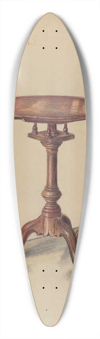 Hans Korsch - Tip-top Table 39.3 inch art pintail longboard deck