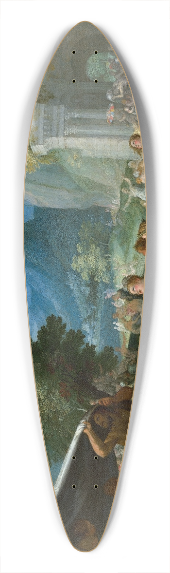 Hans Rottenhammer - The Fall of Phaeton 39.3 inch art pintail longboard deck