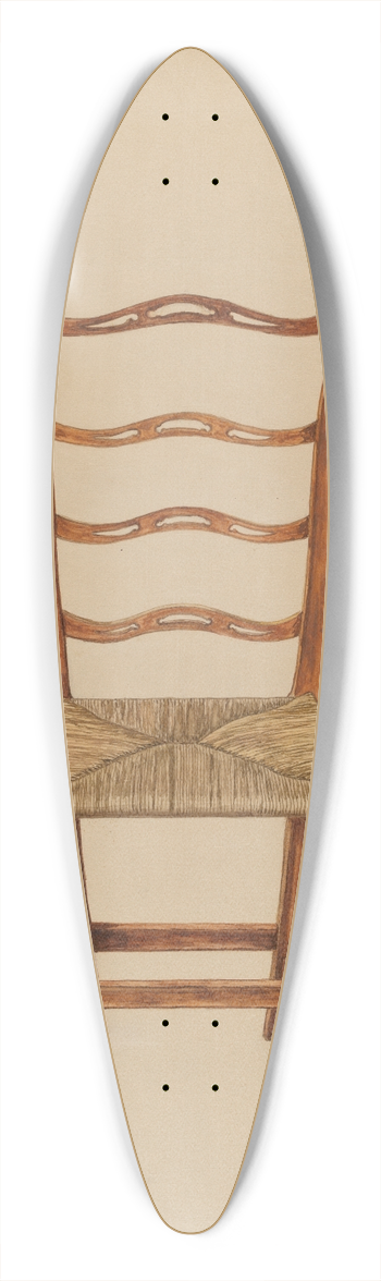 Hans Westendorff - Side Chair 39.3 inch art pintail longboard deck