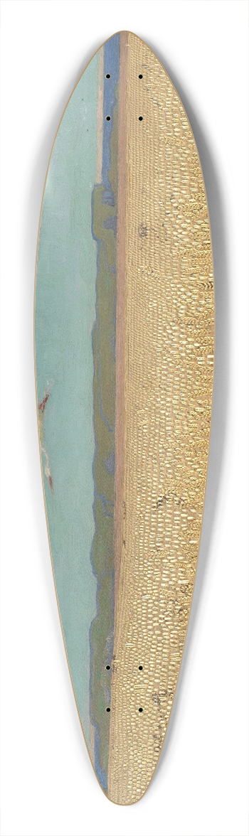 Harald Slott-Mller - Danish Landscape 39.3 inch art pintail longboard deck