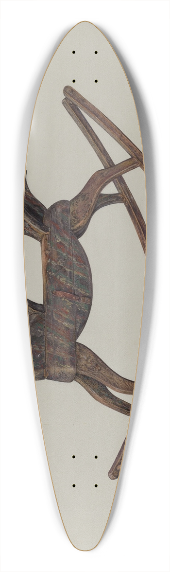 Harriette Gale - Rocking Horse 39.3 inch art pintail longboard deck