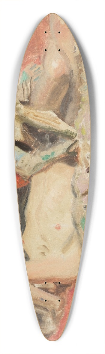 Harrington Mann - Nude 39.3 inch art pintail longboard deck