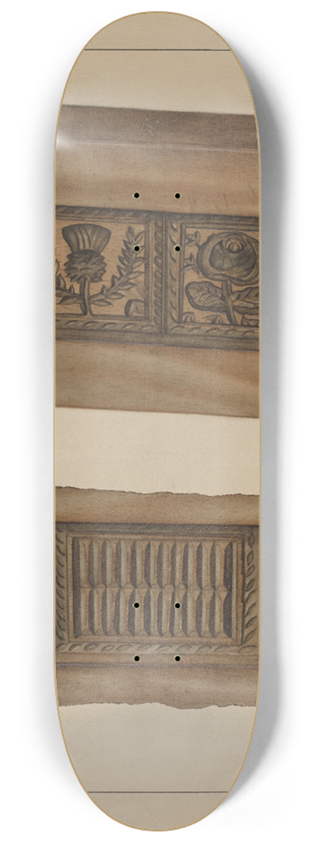 John Wilkes - Mold 8.25 inch art skate deck