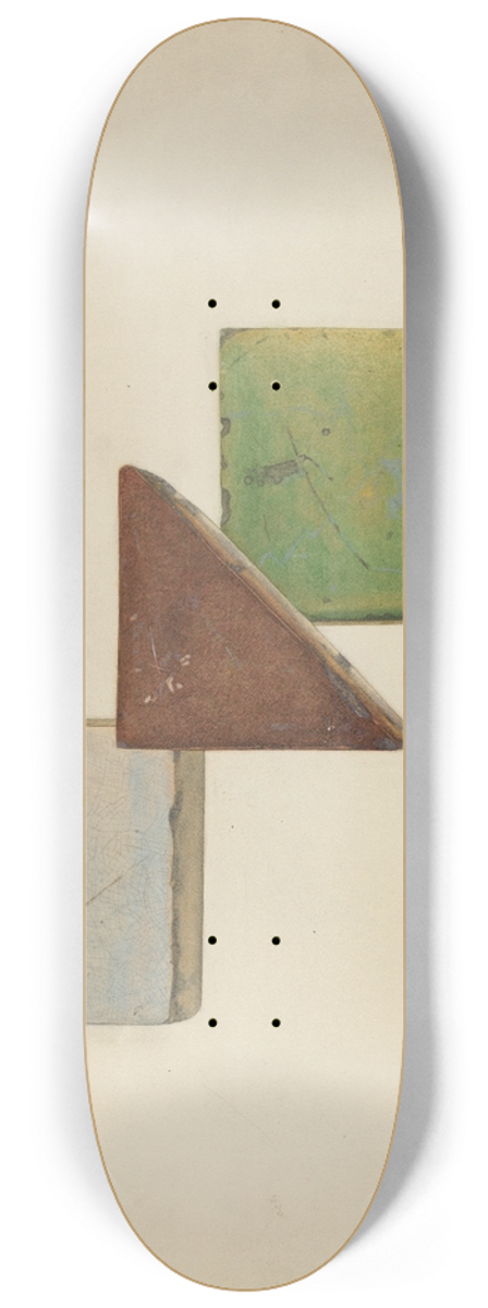 John Wilkes - Tiles 8.25 inch art skate deck