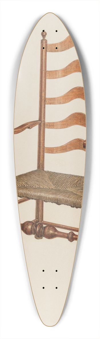Harry Eisman - Armchair 39.3 inch art pintail longboard deck