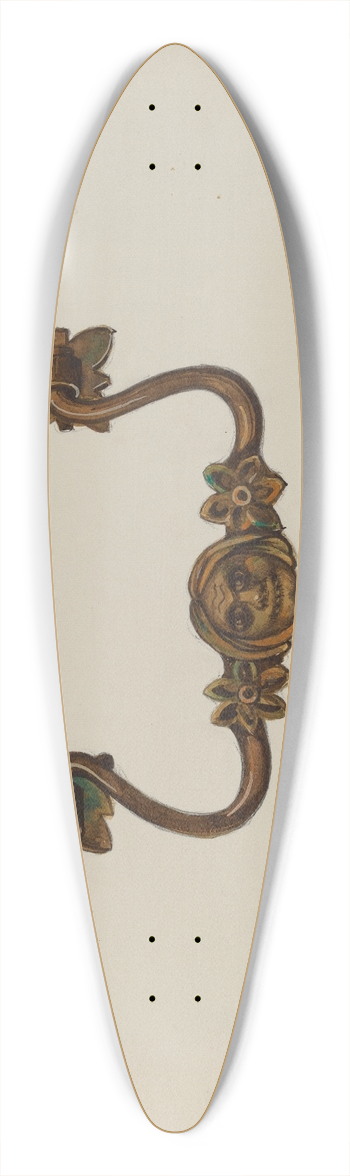 Harry Mann Waddell - Handle 39.3 inch art pintail longboard deck