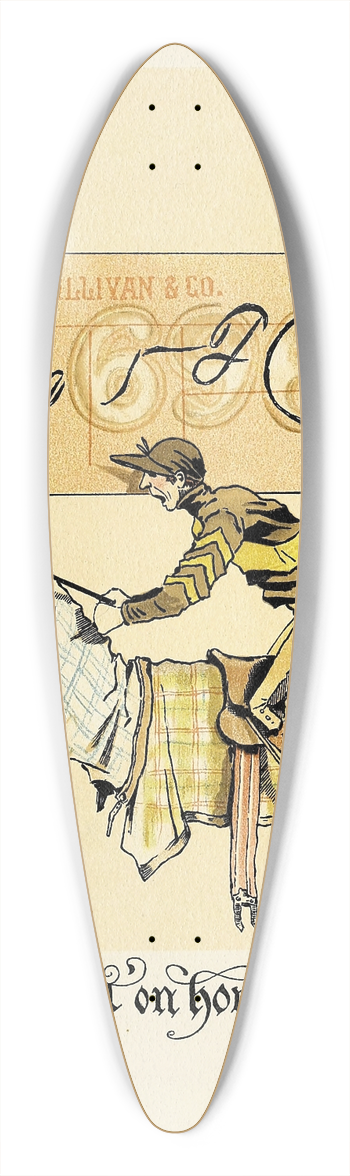 Harry Whitney McVickar - Matrimonial advice pl06 39.3 inch art pintail longboard deck