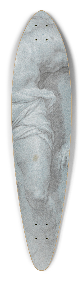 Heinrich Dittmers - Tilbagelnet, stende mandlig model_lnket til et alter 39.3 inch art pintail longboard deck