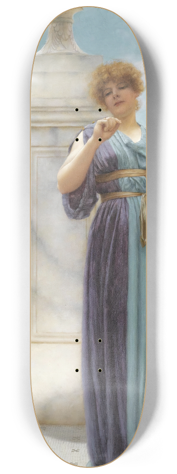 John William Godward - The Engagement Ring 8.25 inch art skate deck