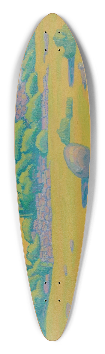 Helge Johansson - land 39.3 inch art pintail longboard deck