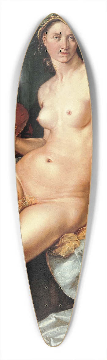 Hendrick Goltzius - Minerva 39.3 inch art pintail longboard deck