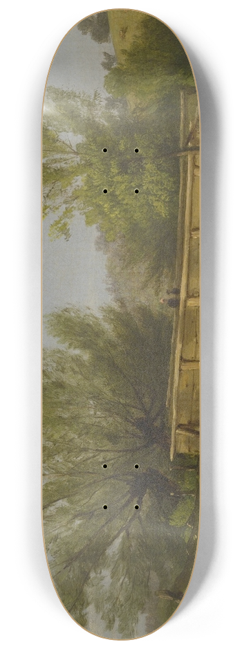 John Williamson - The Old Bridge 8.25 inch art skate deck