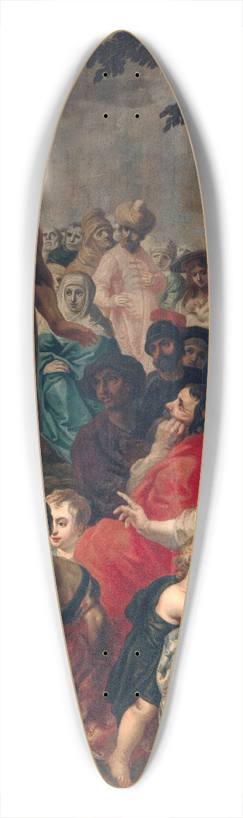 Hendrik van Balen - John the Baptist Preaching 39.3 inch art pintail longboard deck