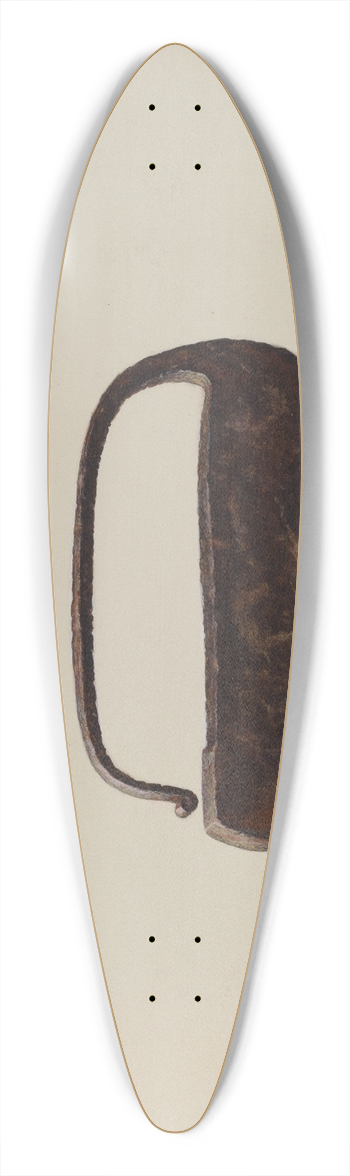 Henrietta S. Hukill - Flint Striker 39.3 inch art pintail longboard deck