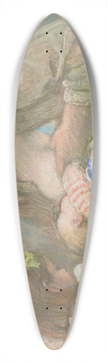 Henri Lebasque - Maternit 39.3 inch art pintail longboard deck